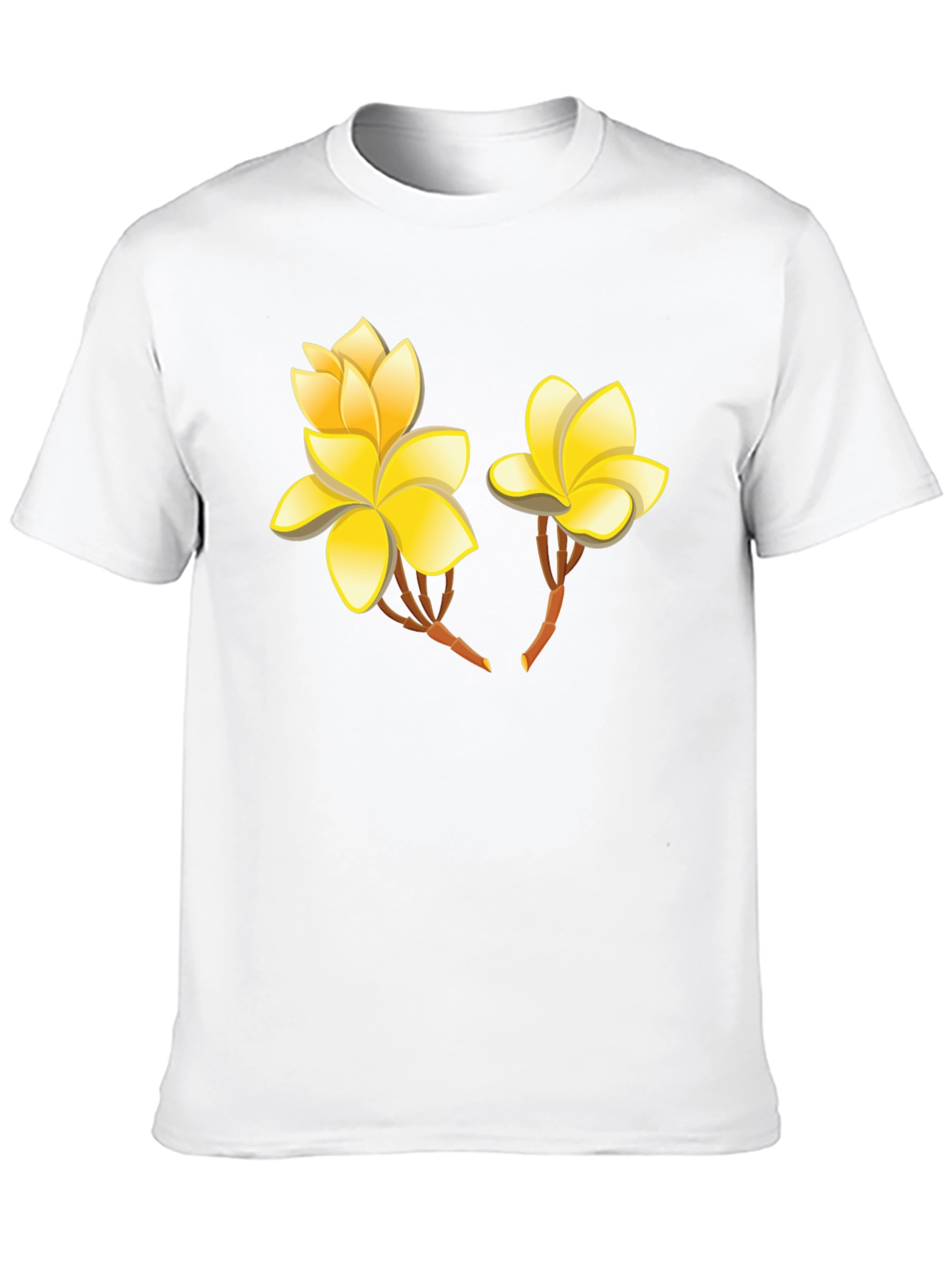 Floral Graphic Tee - Exotic Flower Print