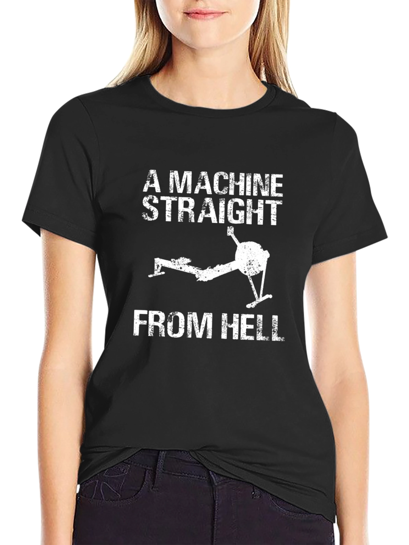 Machine From Hell Rowing T-Shirt