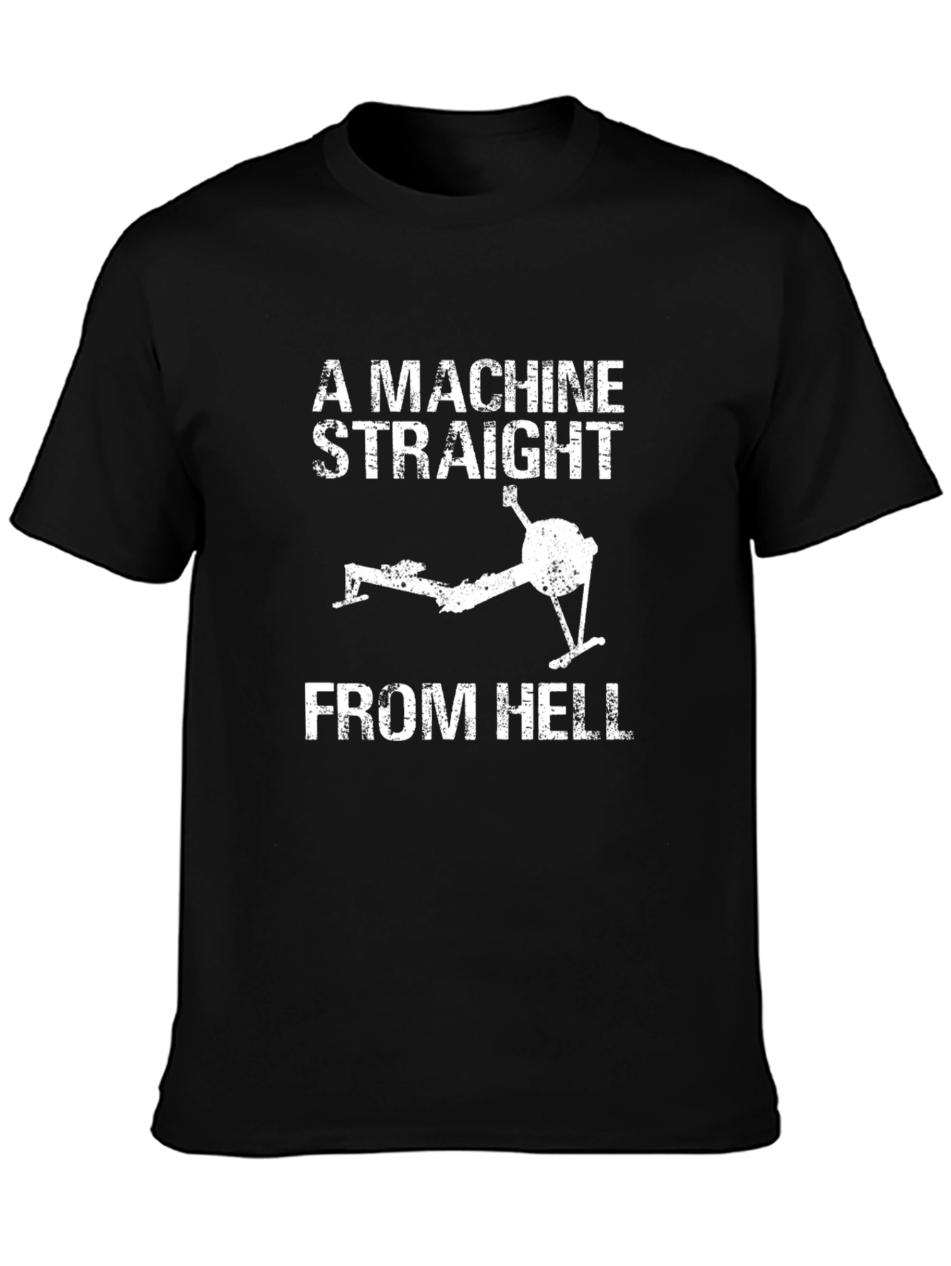 Machine From Hell Rowing T-Shirt