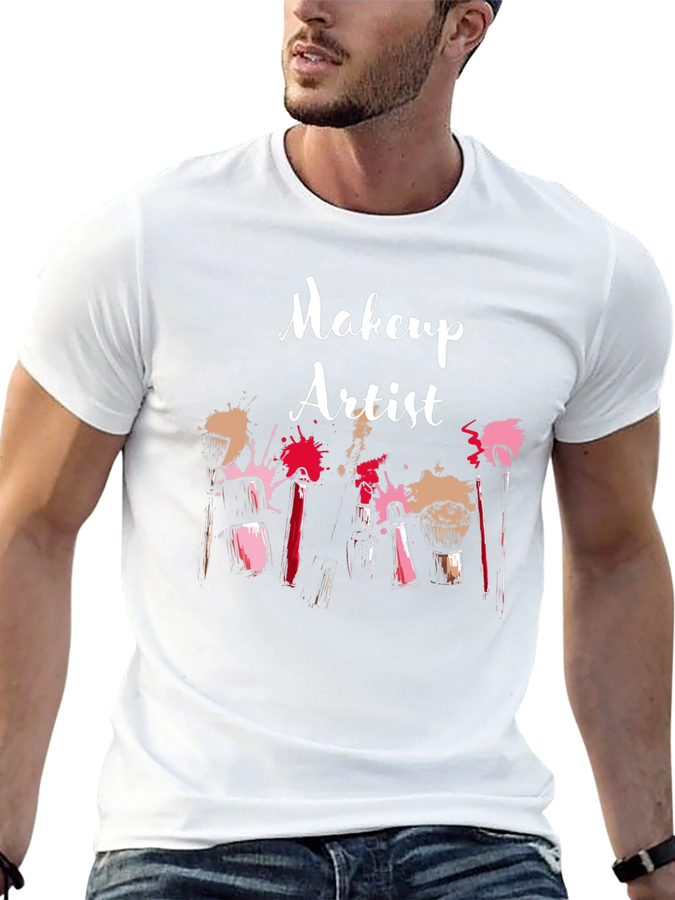 Makeup Artist Graphic T-Shirt - Stylish & Unique