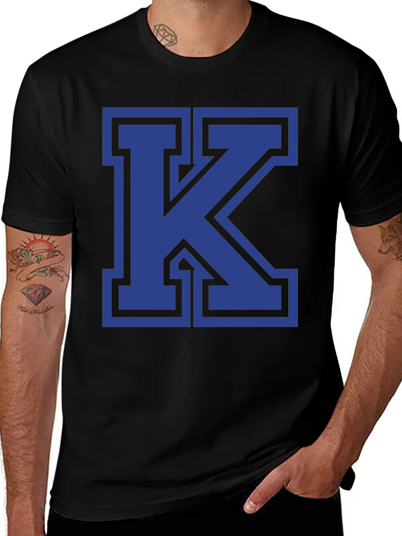 Bold K Graphic Tee - Stylish & Comfortable