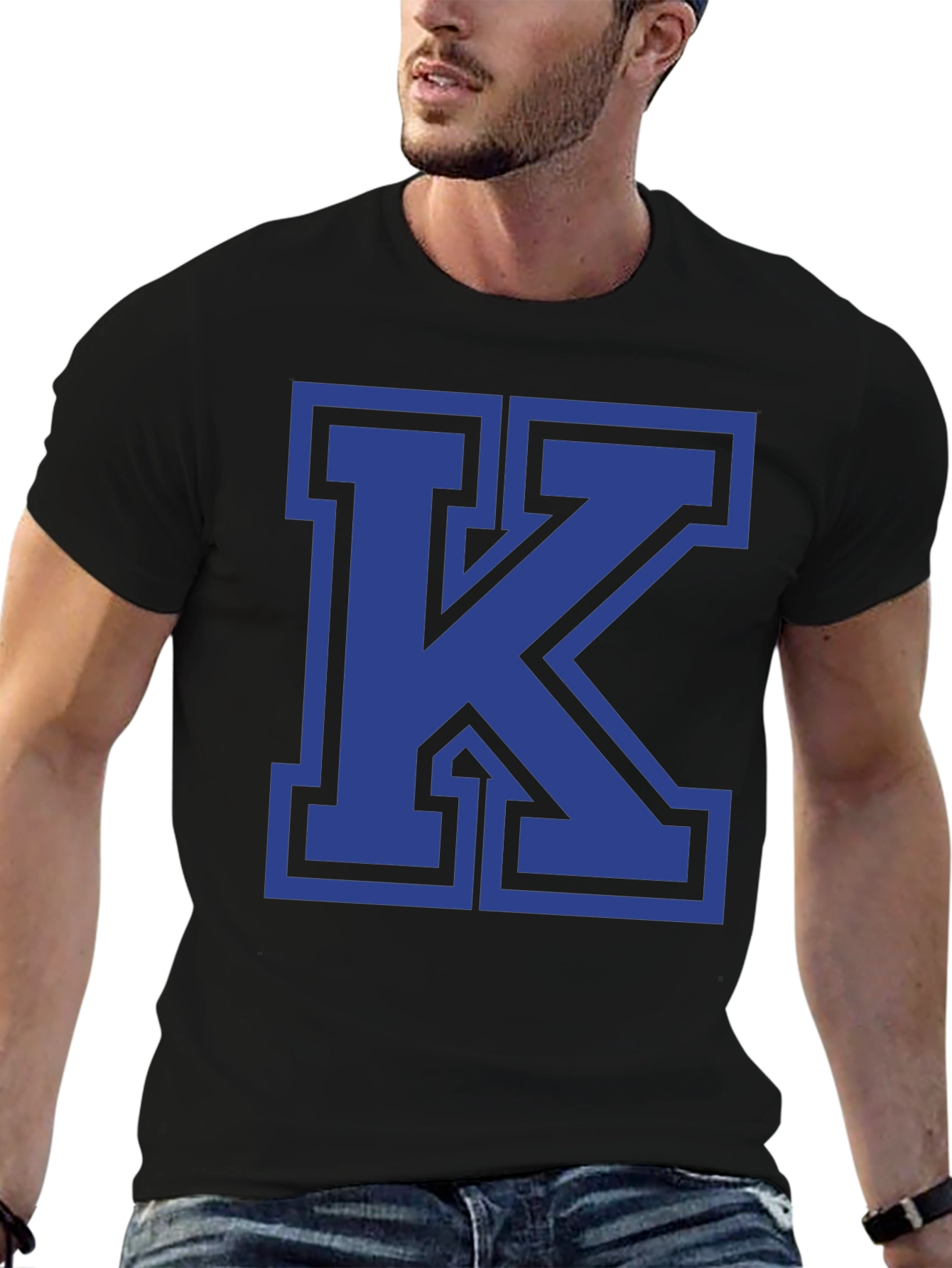 Bold K Graphic Tee - Stylish & Comfortable