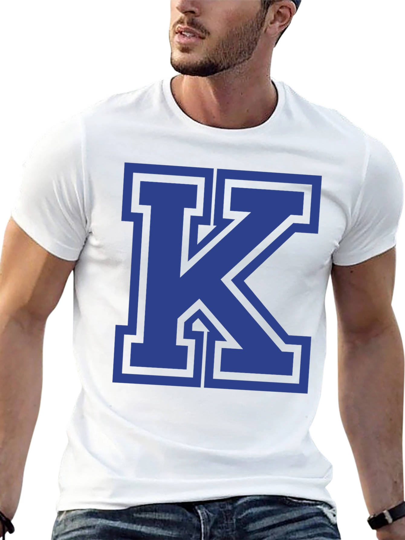 Bold K Graphic Tee - Stylish & Comfortable