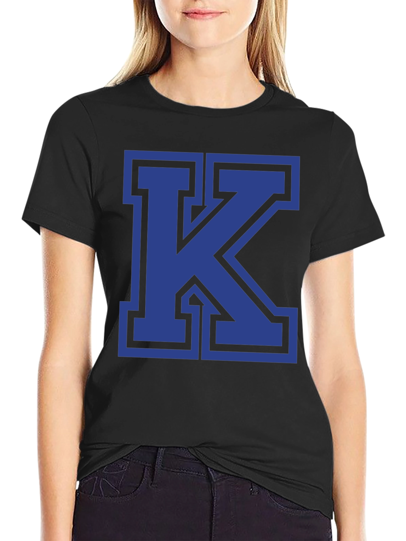 Bold K Graphic Tee - Stylish & Comfortable