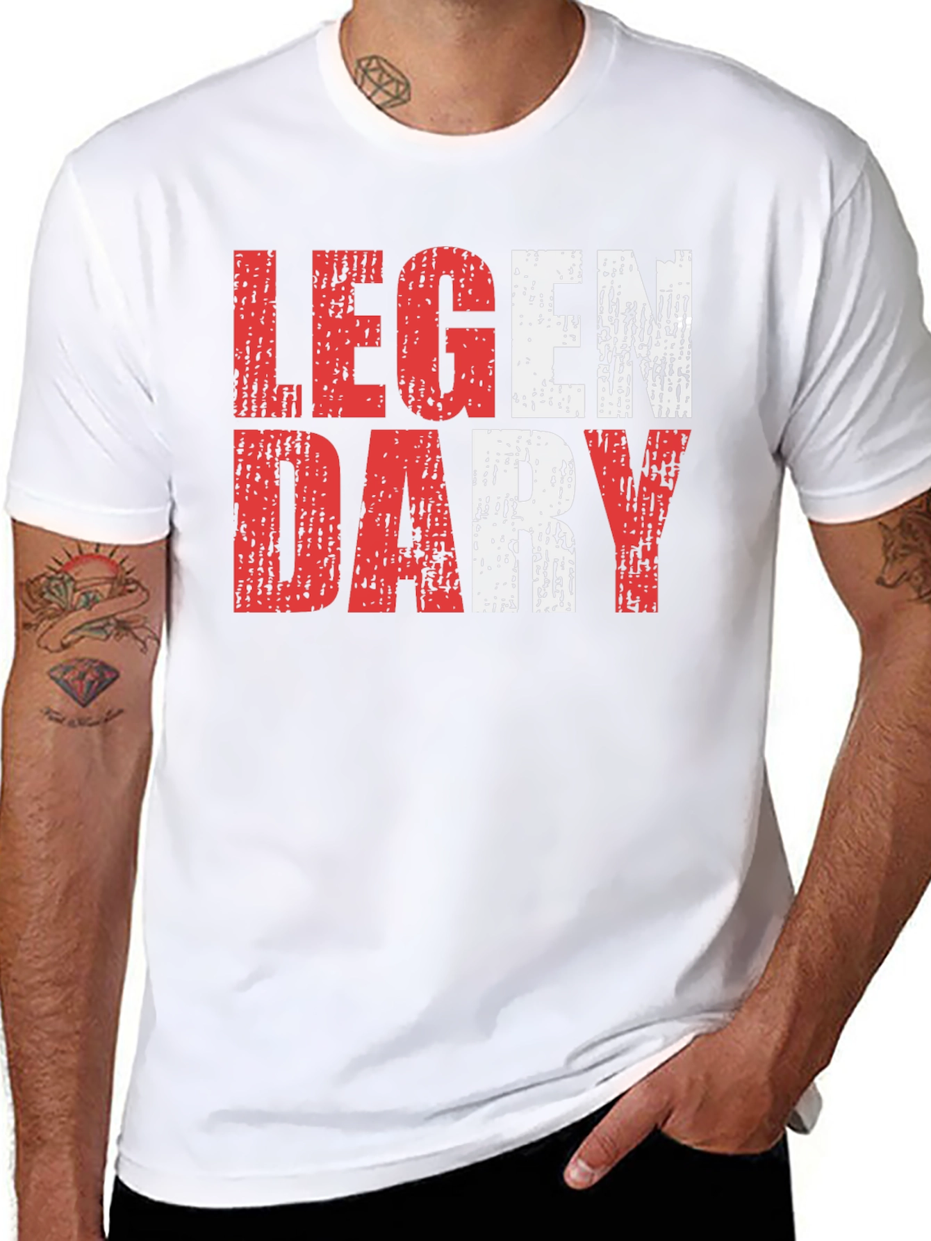 Legendary Graphic Print T-Shirt