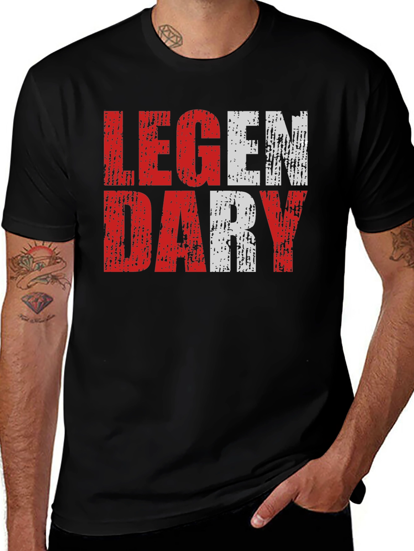 Legendary Graphic Print T-Shirt