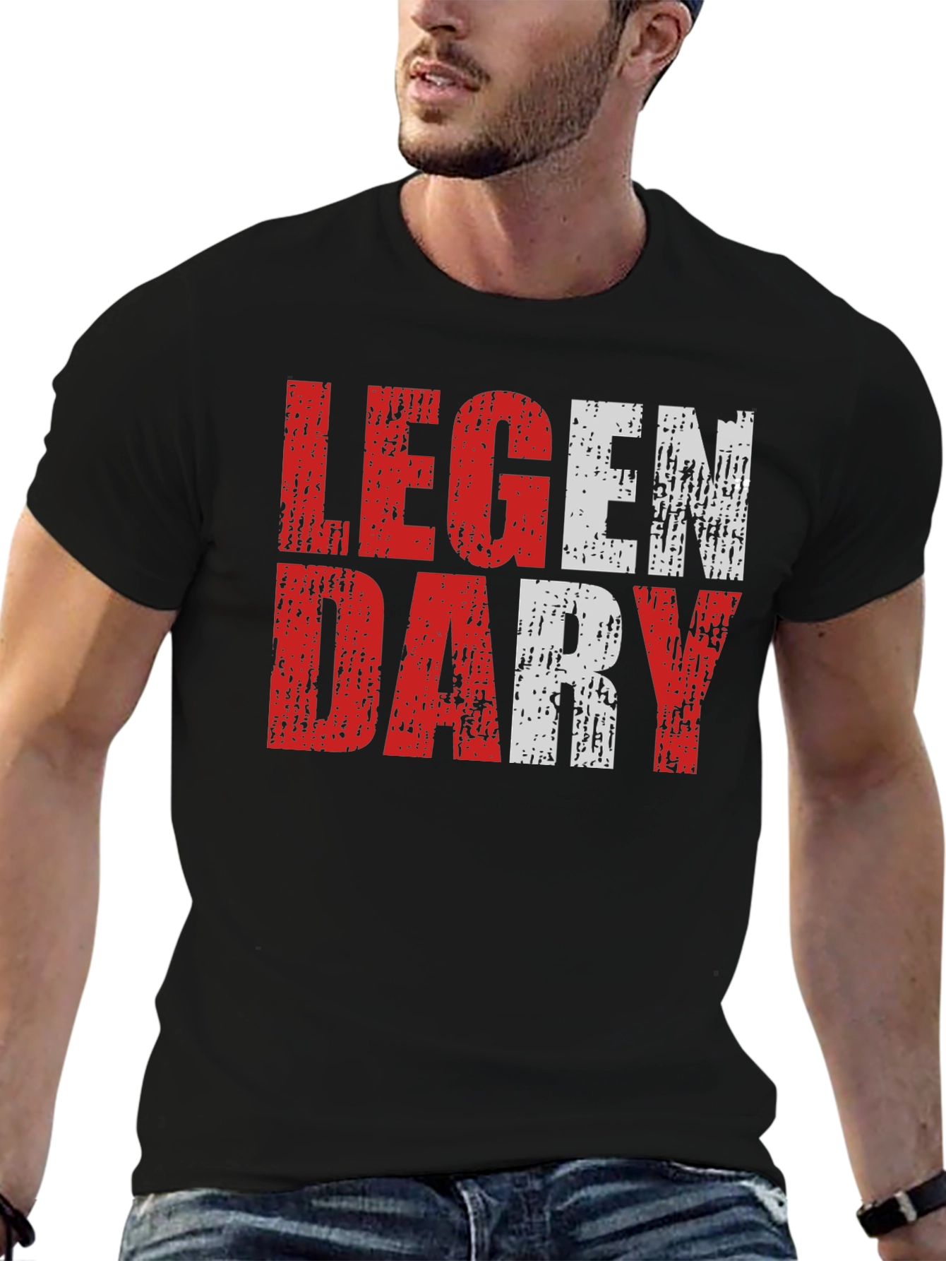 Legendary Graphic Print T-Shirt