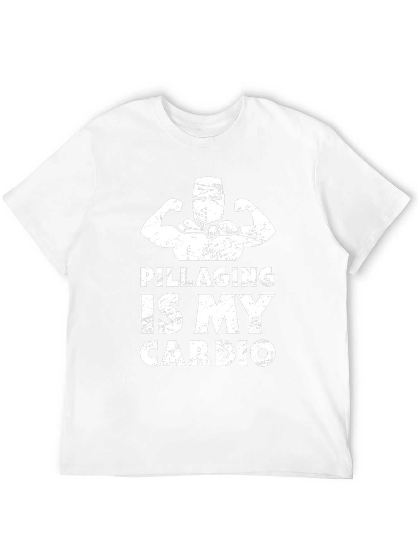 Pillaging Is My Cardio Funny Workout T-Shirt