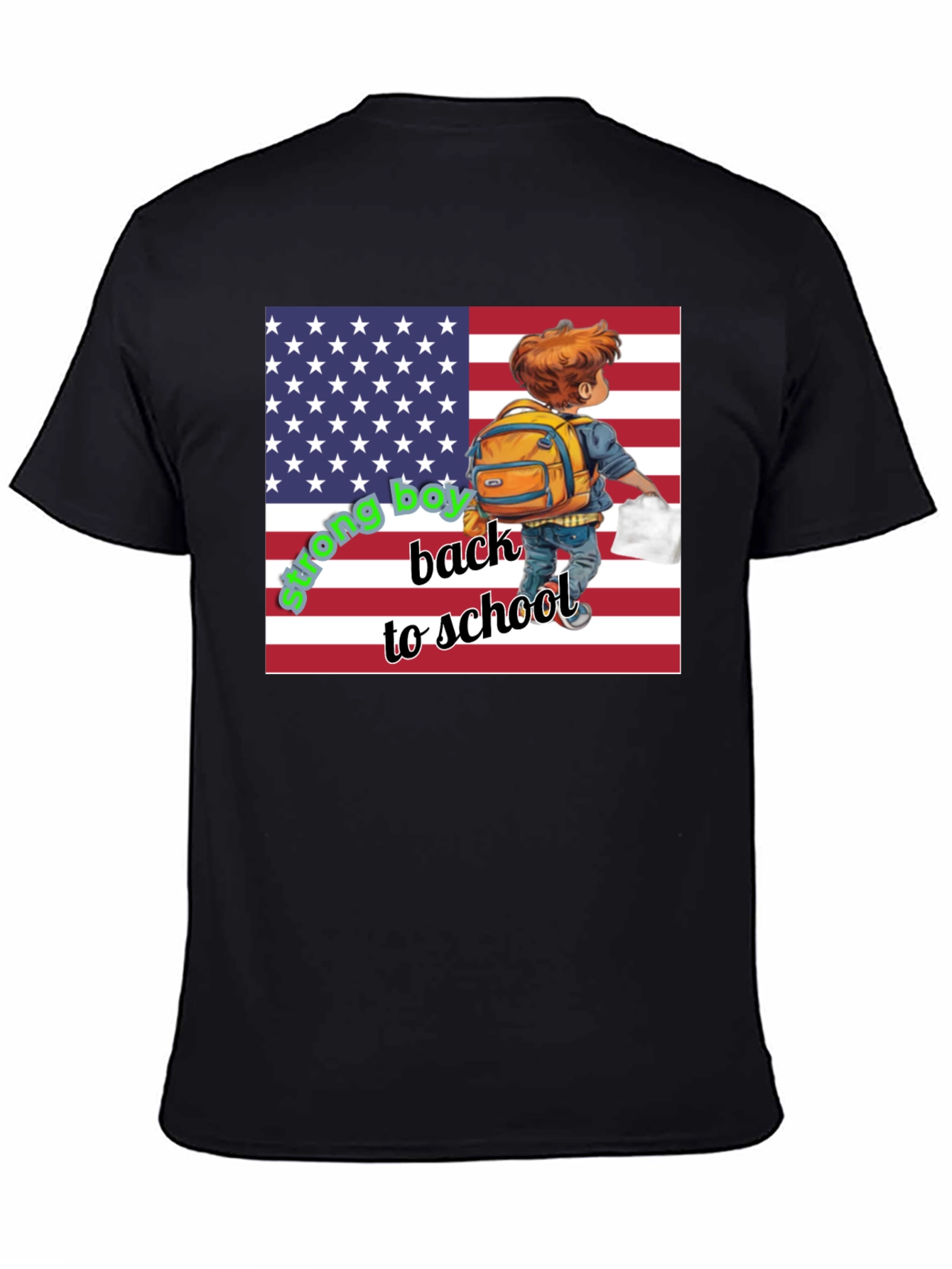 Back to School USA Flag T-Shirt