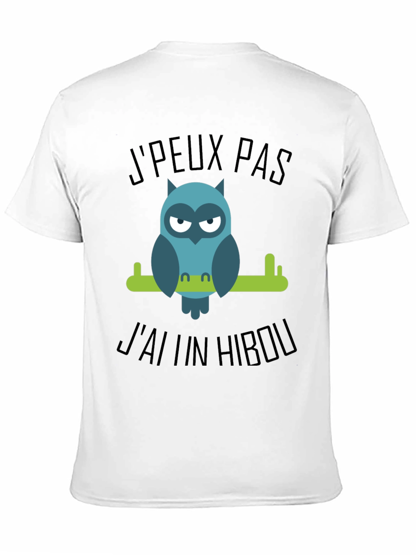 Owl Graphic T-Shirt - Jpeux pas jai un hibou