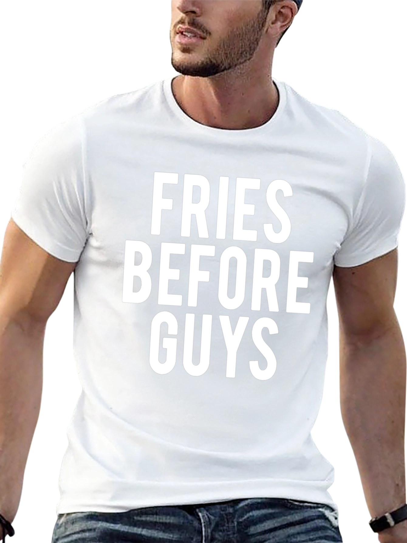 Fries Before Guys T-Shirt | Foodie Tee