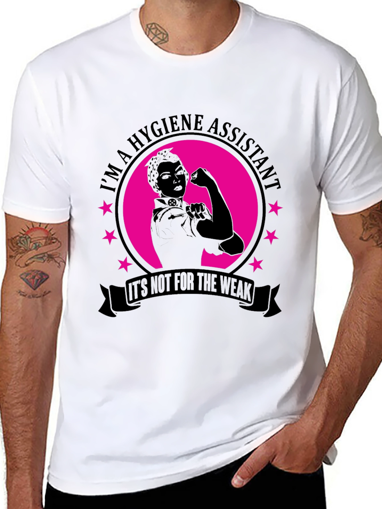 Hygiene Assistant T-Shirt - Strong Womens Tee