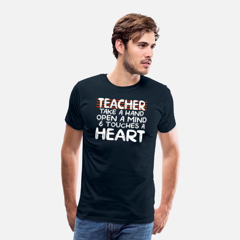 eacher take a hand open a mind touches a heart