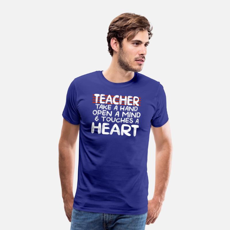 eacher take a hand open a mind touches a heart