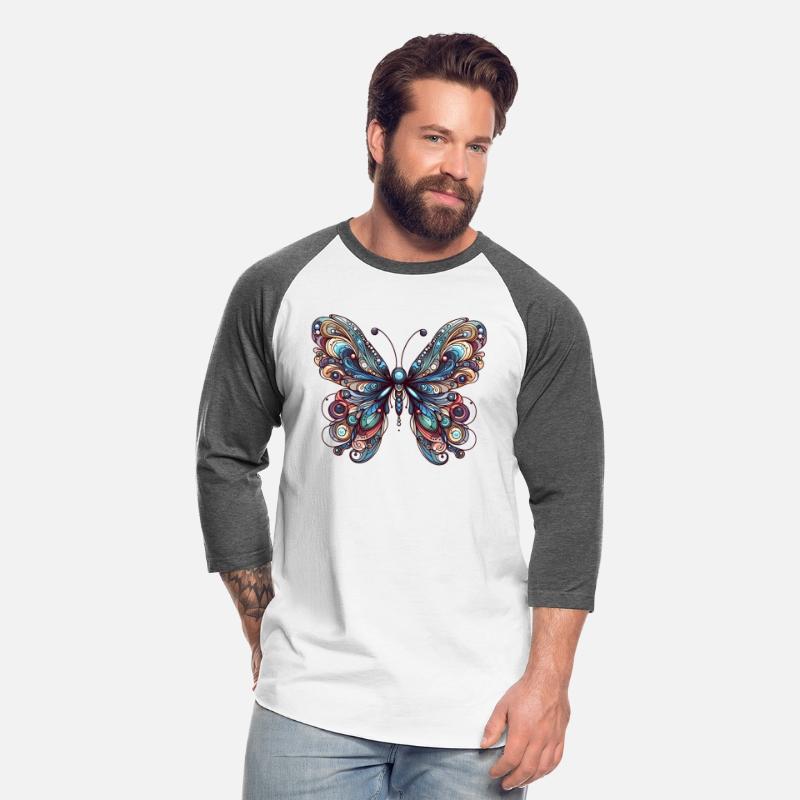 Early Butterfly With Skull