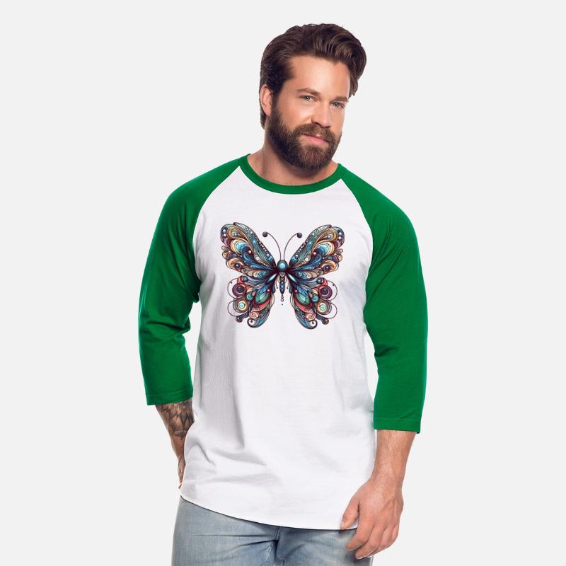 Early Butterfly With Skull
