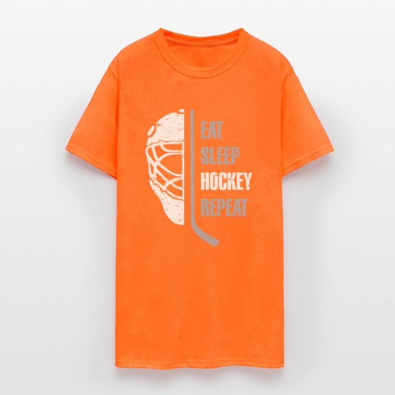 Eat Sleep Hockey Repeat Christmas Gift Kid Teen Ad