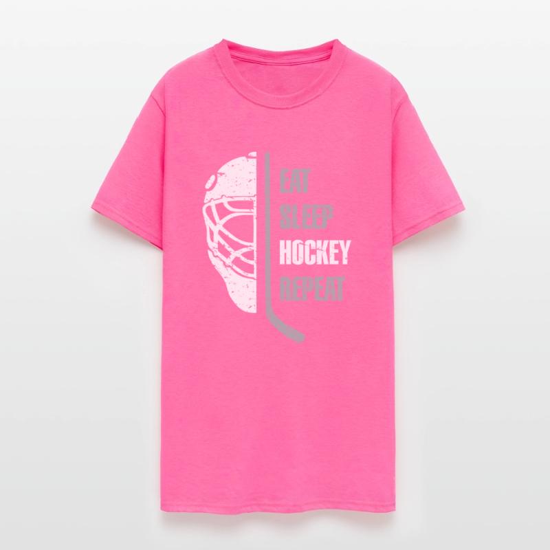 Eat Sleep Hockey Repeat Christmas Gift Kid Teen Ad