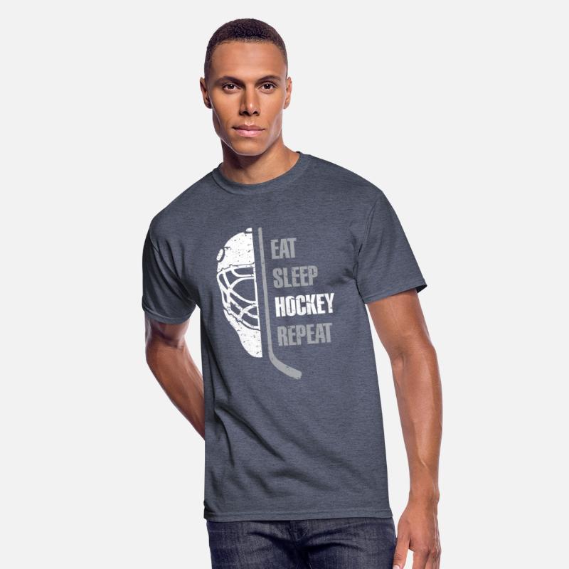 Eat Sleep Hockey Repeat Christmas Gift Kid Teen Ad