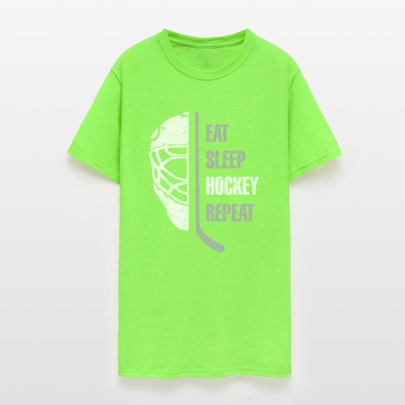 Eat Sleep Hockey Repeat Christmas Gift Kid Teen Ad