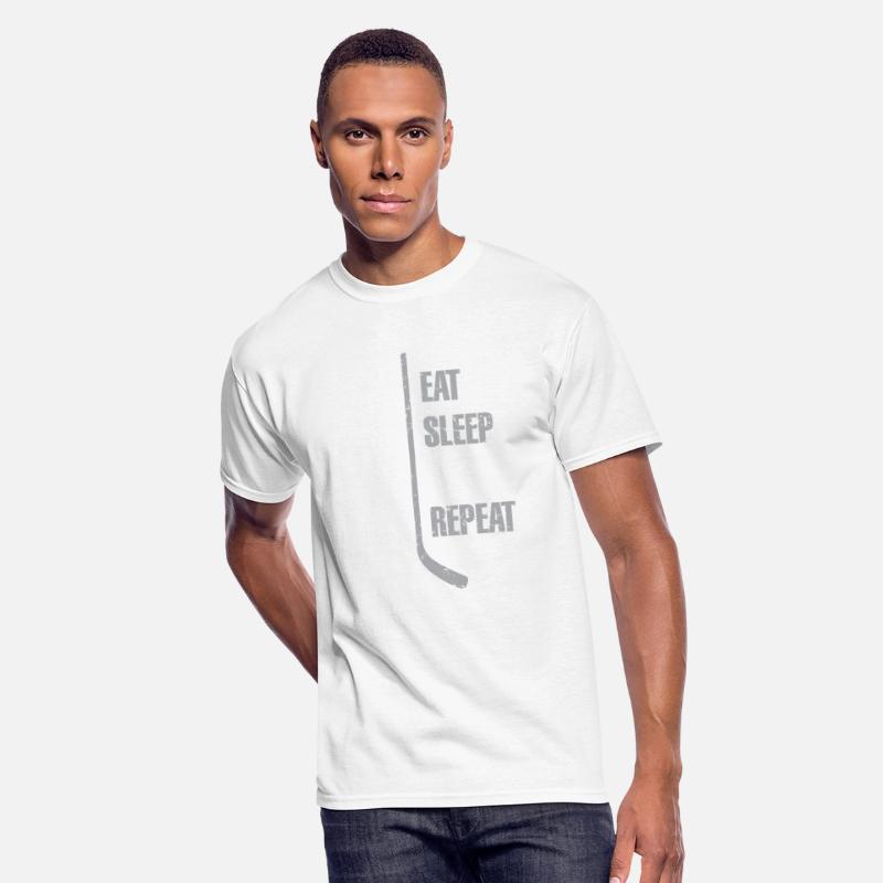 Eat Sleep Hockey Repeat Christmas Gift Kid Teen Ad
