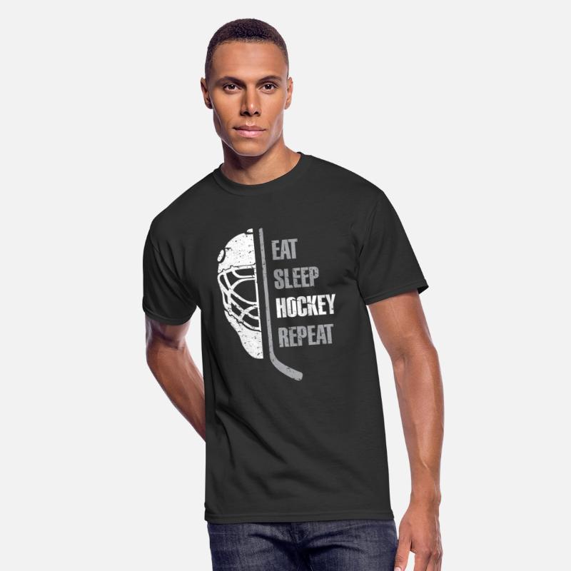 Eat Sleep Hockey Repeat Christmas Gift Kid Teen Ad