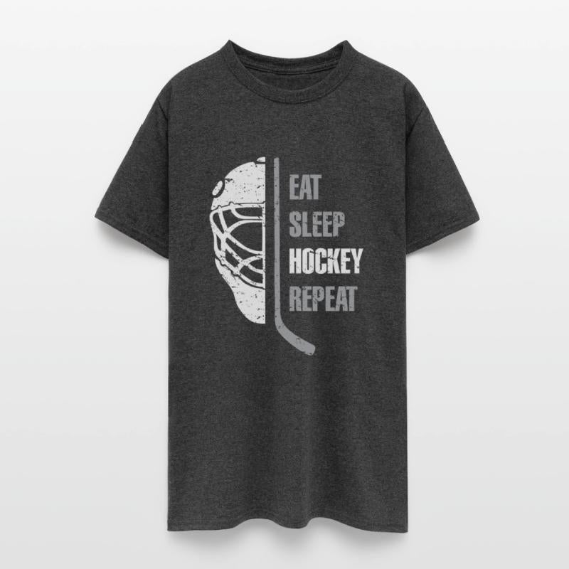 Eat Sleep Hockey Repeat Christmas Gift Kid Teen Ad