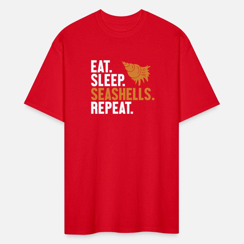Eat Sleep Seashells Repeat Shell Hunter Seashell