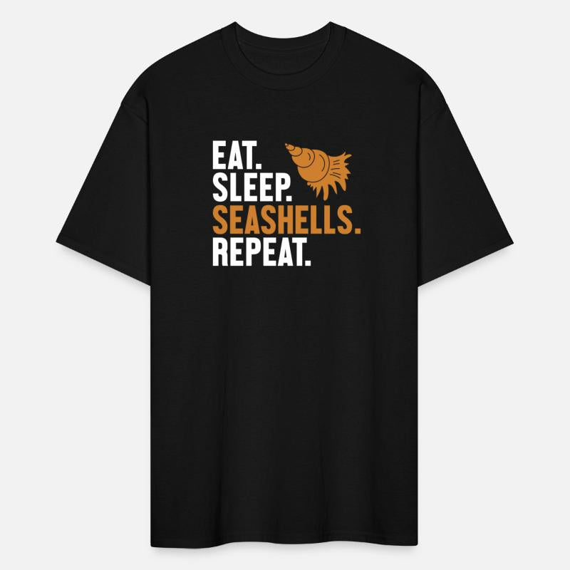 Eat Sleep Seashells Repeat Shell Hunter Seashell