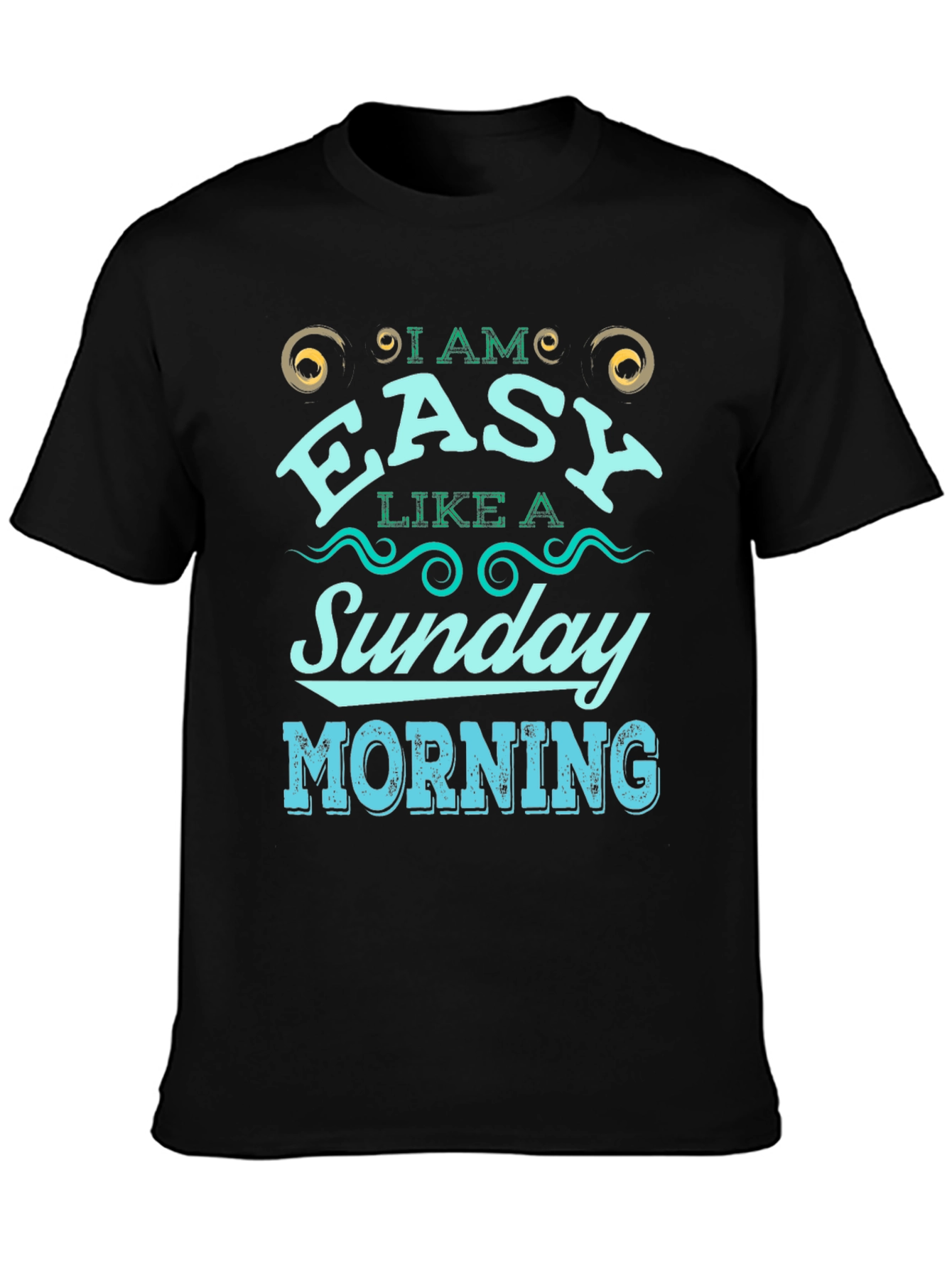 Easy Like A Sunday Morning Graphic Tee