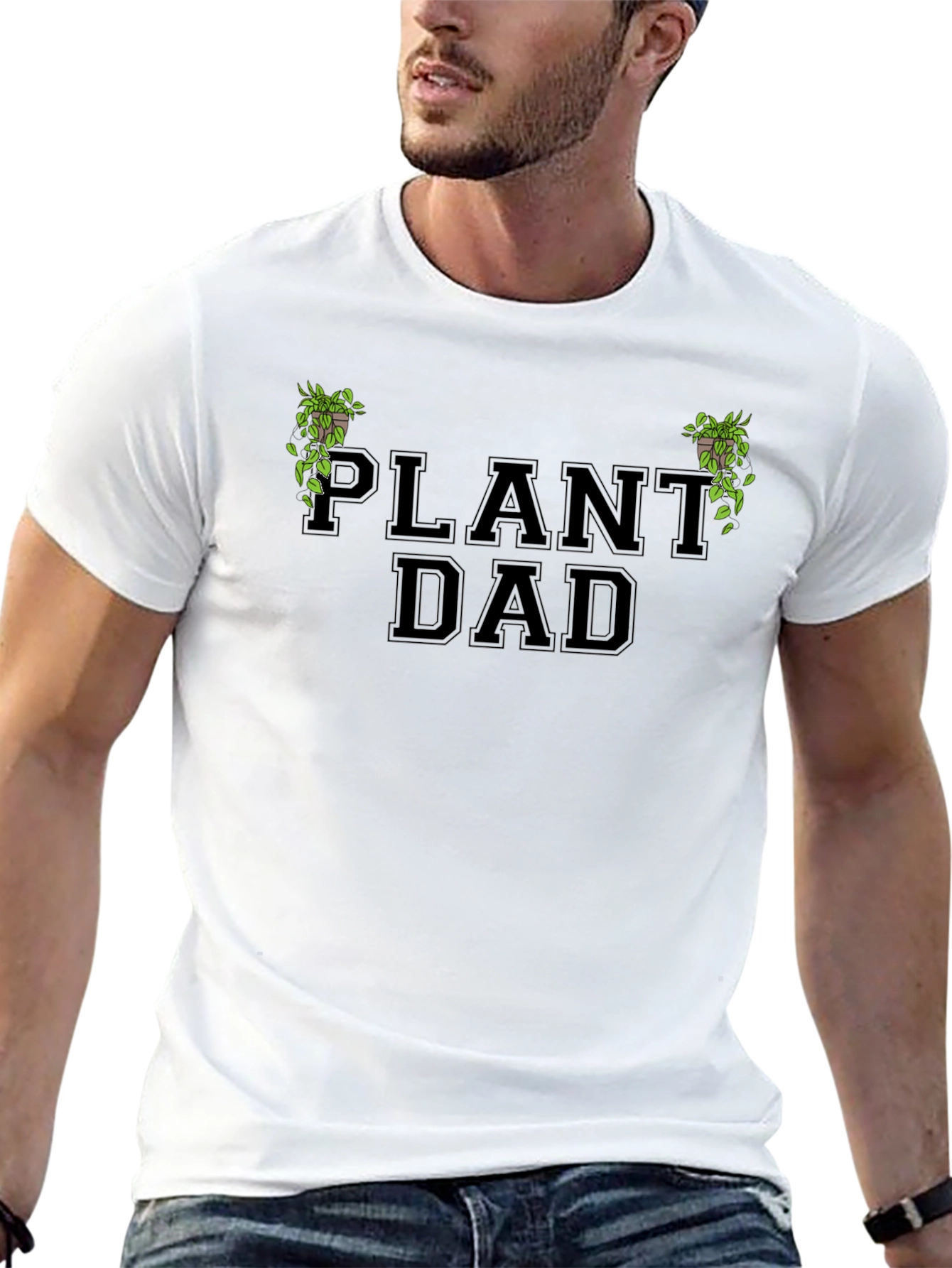 Plant Dad Graphic T-Shirt