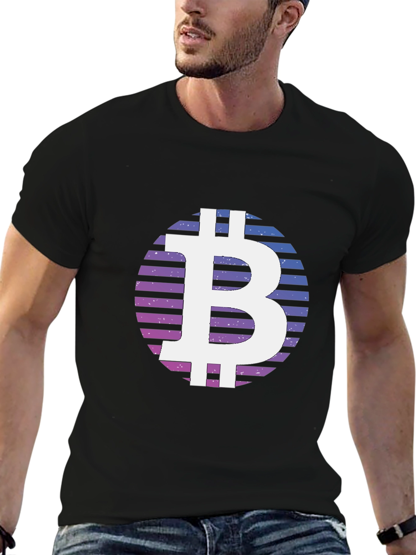 Bitcoin Graphic T-Shirt - Retro Crypto Tee
