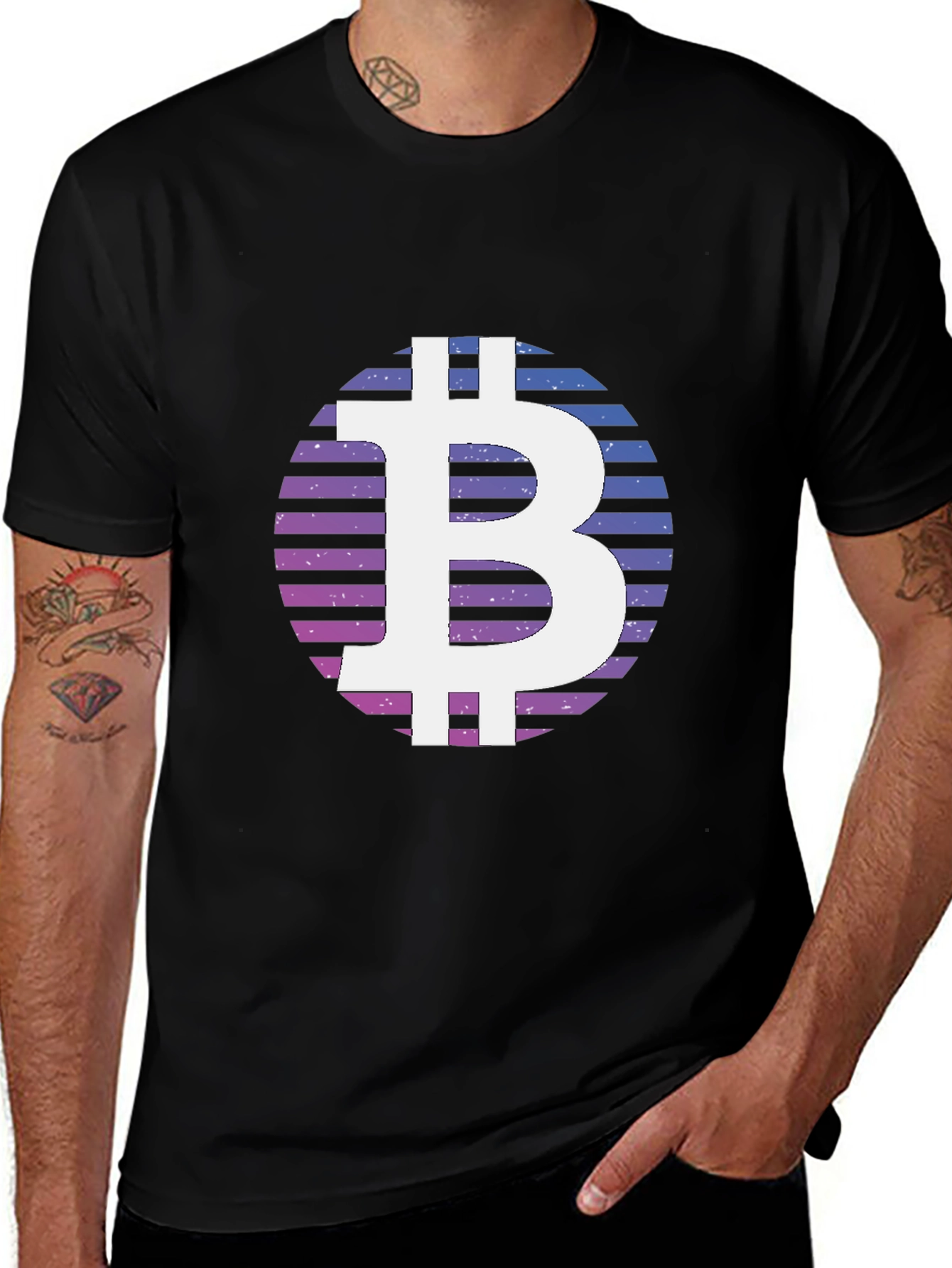 Bitcoin Graphic T-Shirt - Retro Crypto Tee
