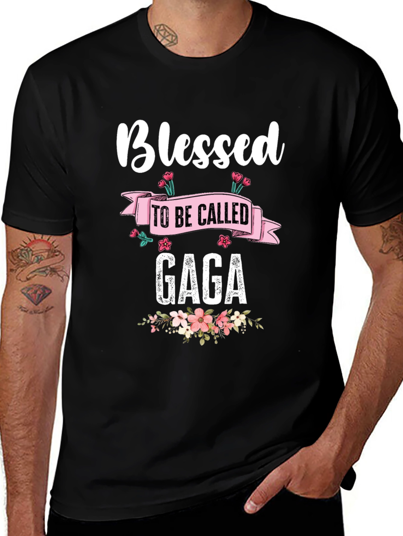 Blessed To Be Called Gaga Graphic T-Shirt