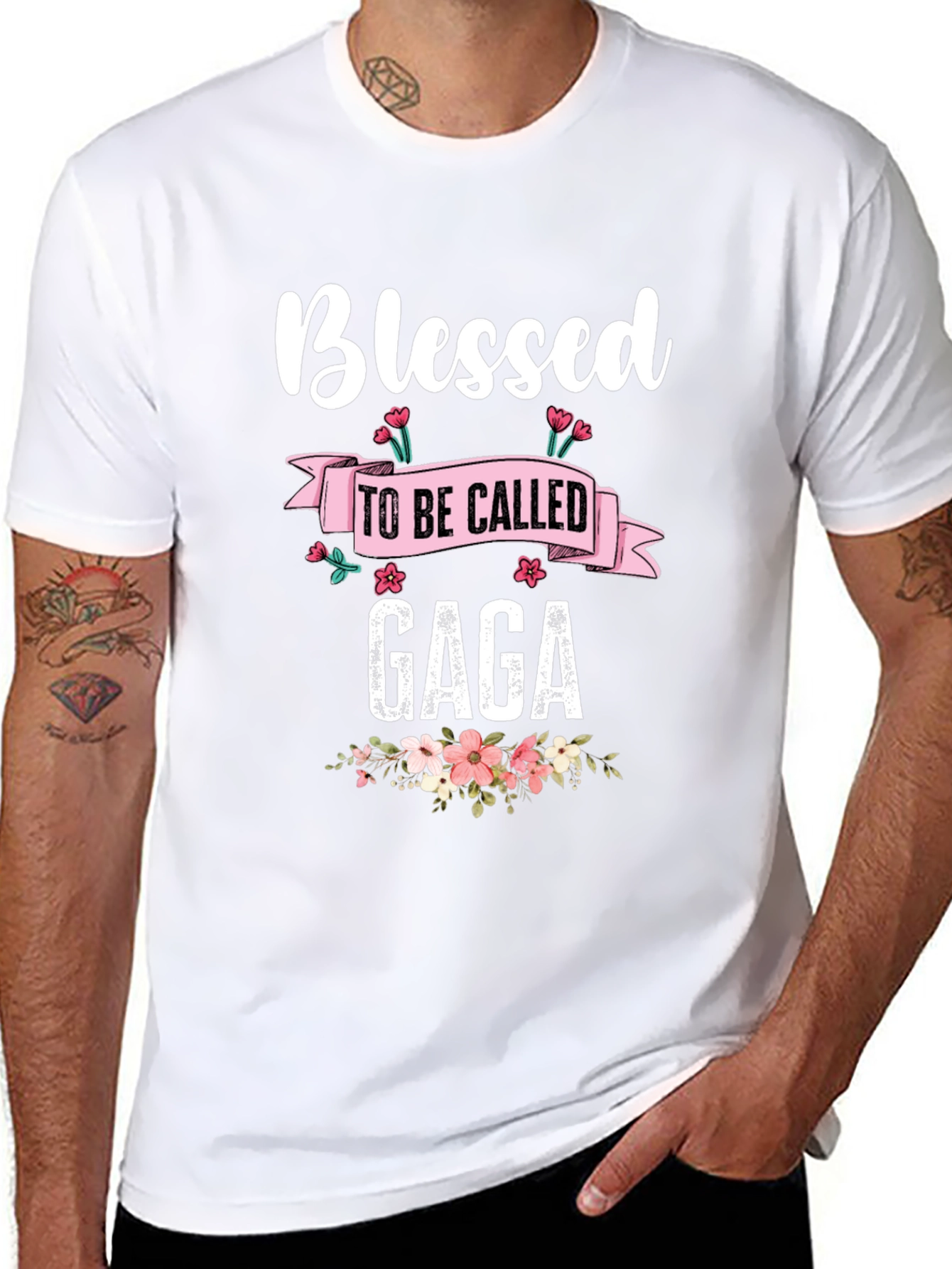 Blessed To Be Called Gaga Graphic T-Shirt