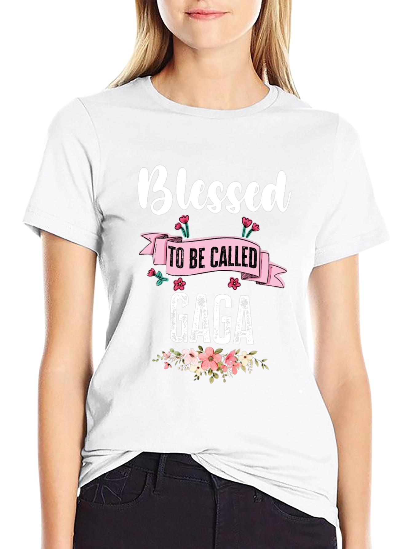 Blessed To Be Called Gaga Graphic T-Shirt