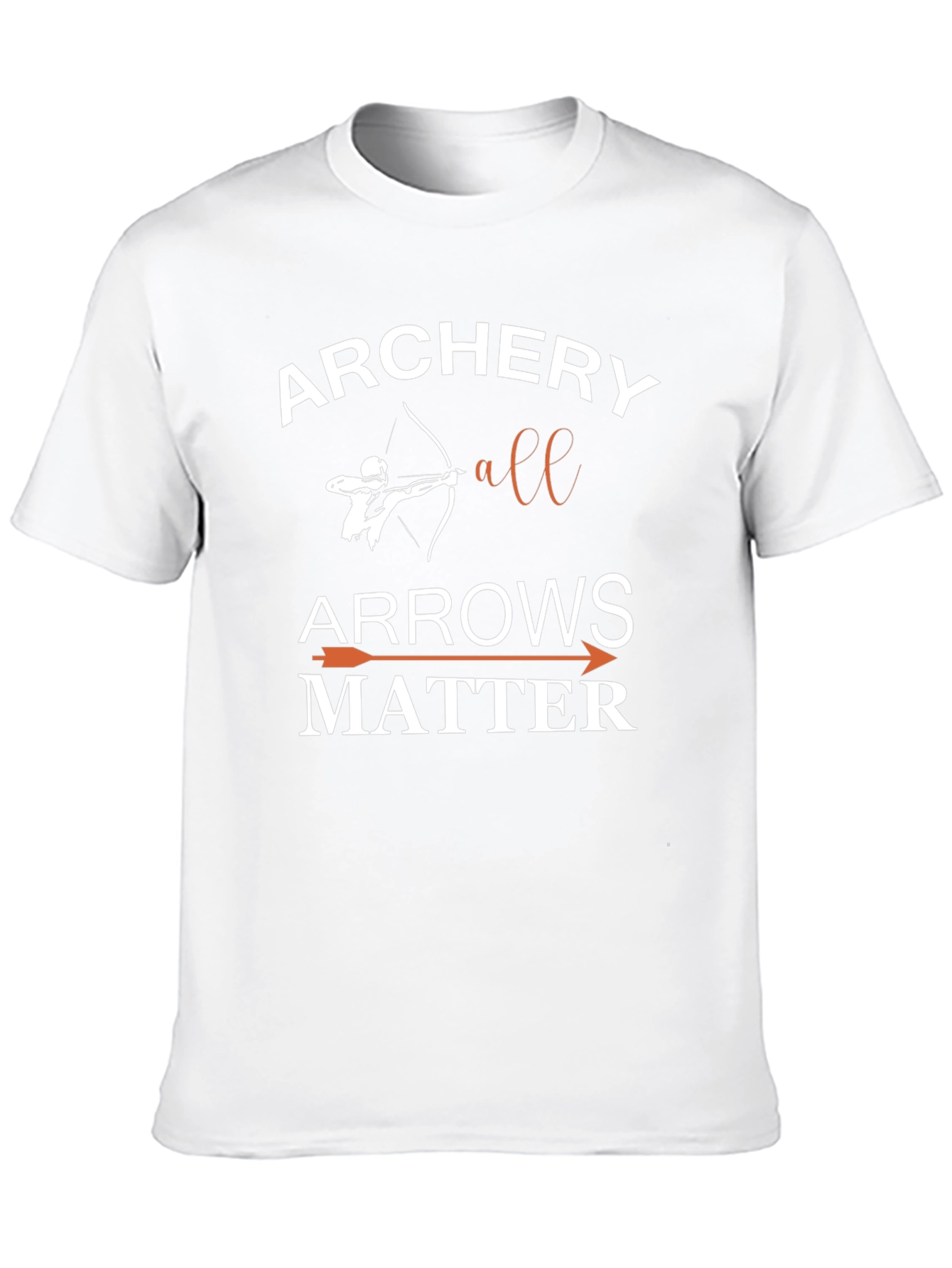 Archery All Arrows Matter Black T-Shirt