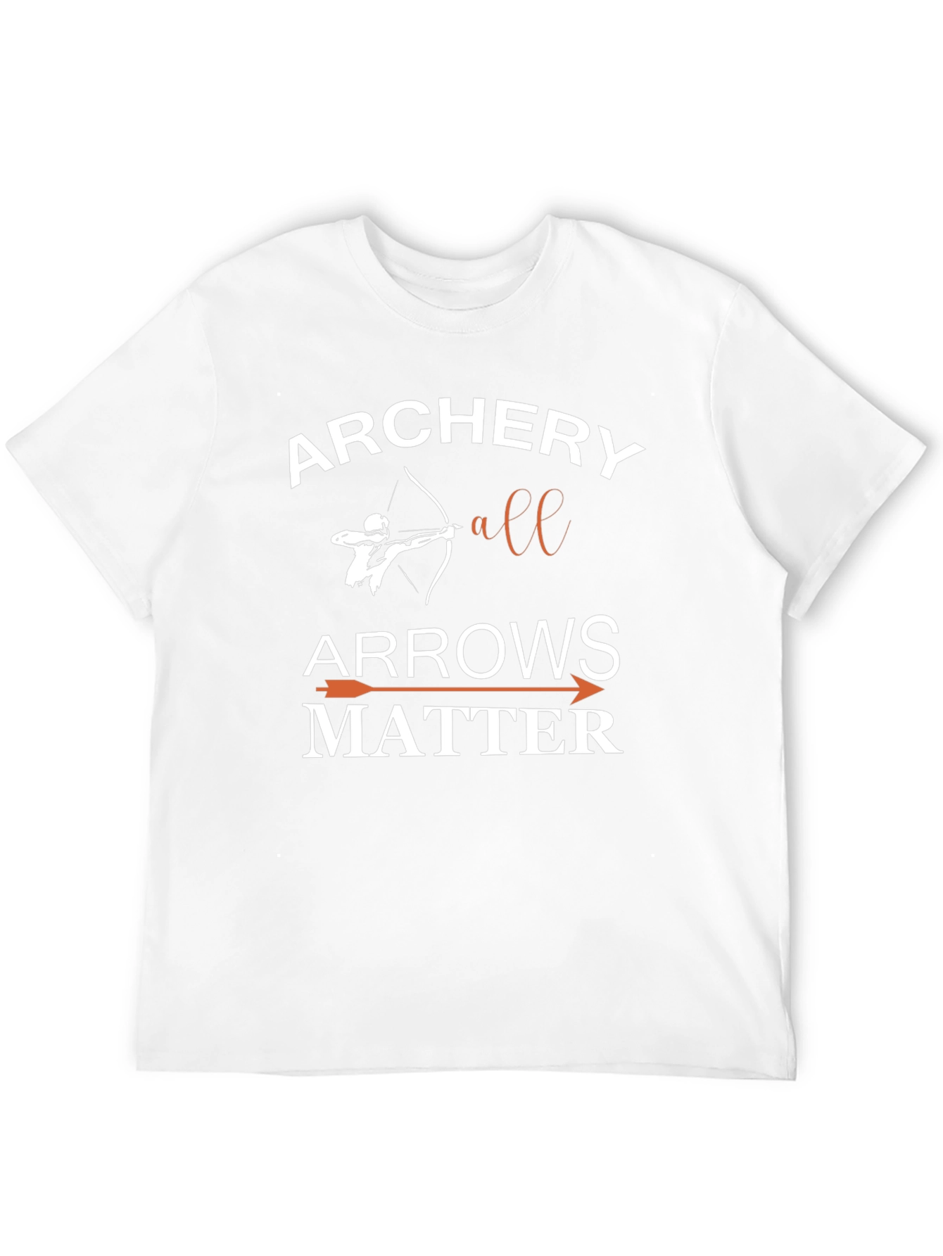 Archery All Arrows Matter Black T-Shirt