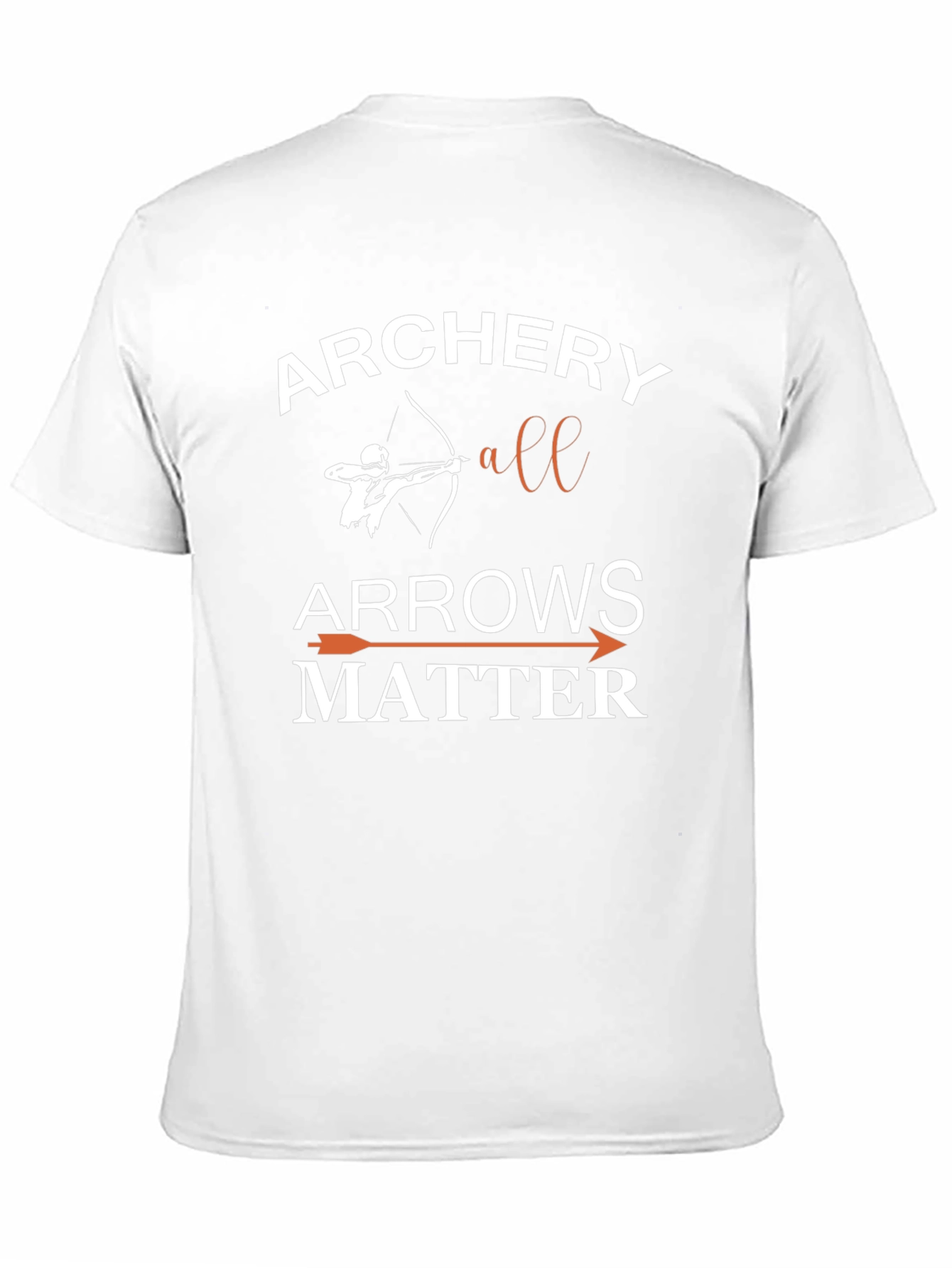 Archery All Arrows Matter Black T-Shirt