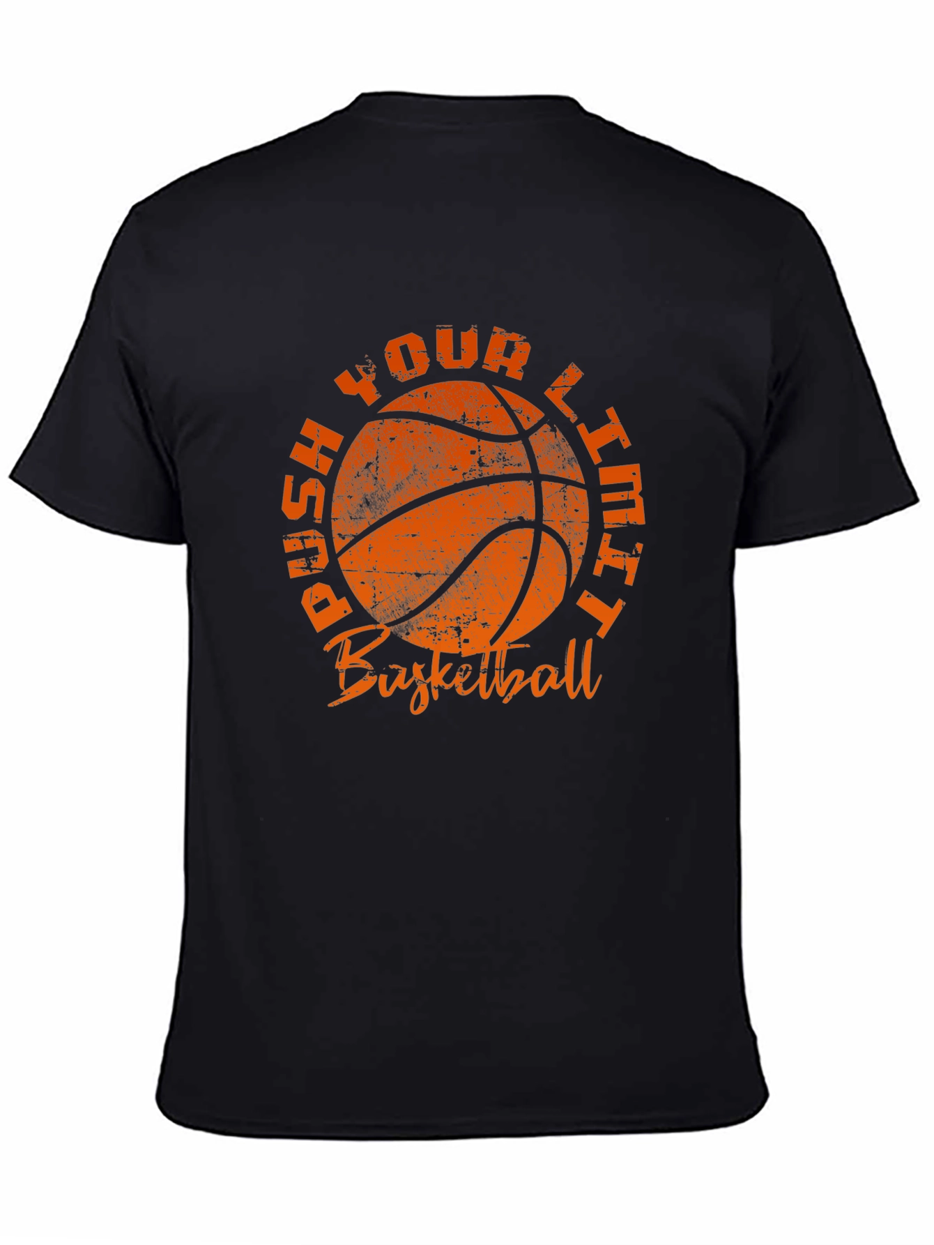 Push Your Limit Basketball Graphic T-Shirt