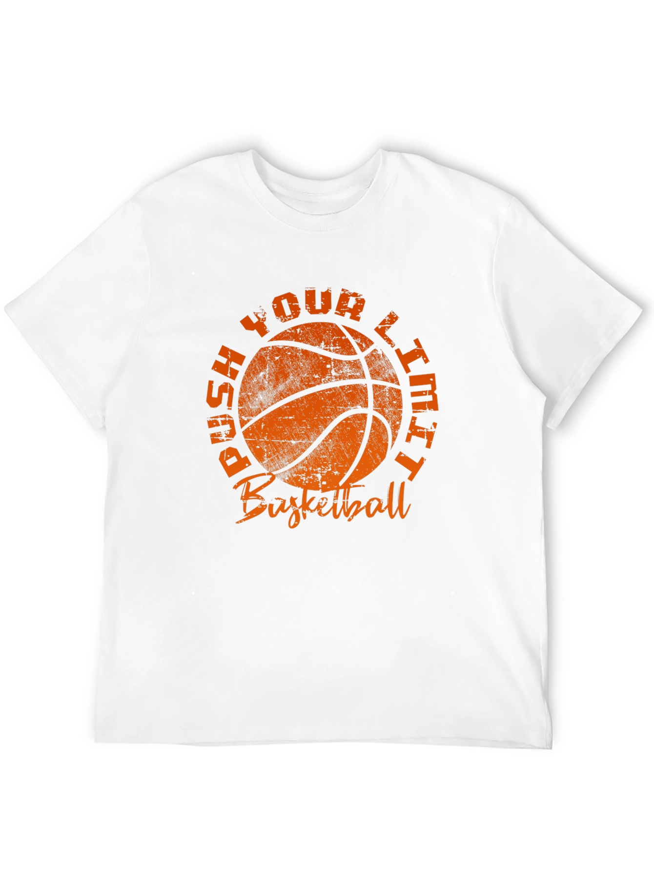 Push Your Limit Basketball Graphic T-Shirt
