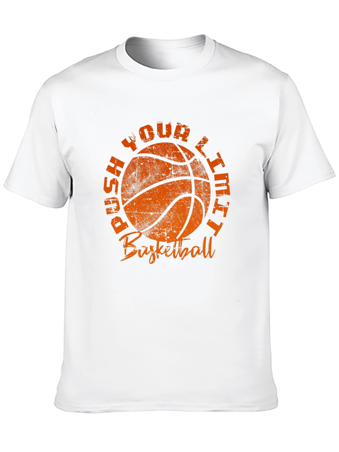 Push Your Limit Basketball Graphic T-Shirt