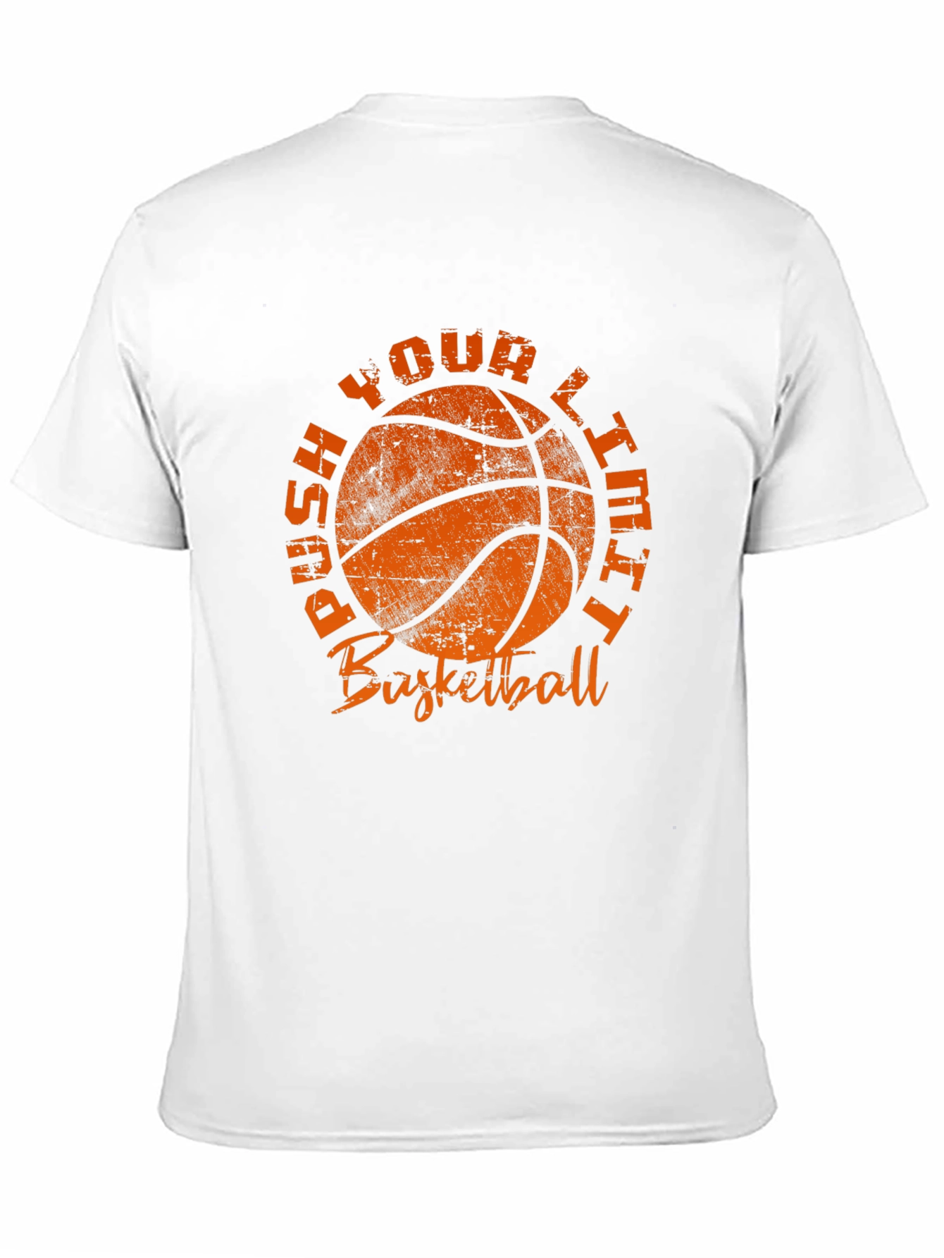 Push Your Limit Basketball Graphic T-Shirt
