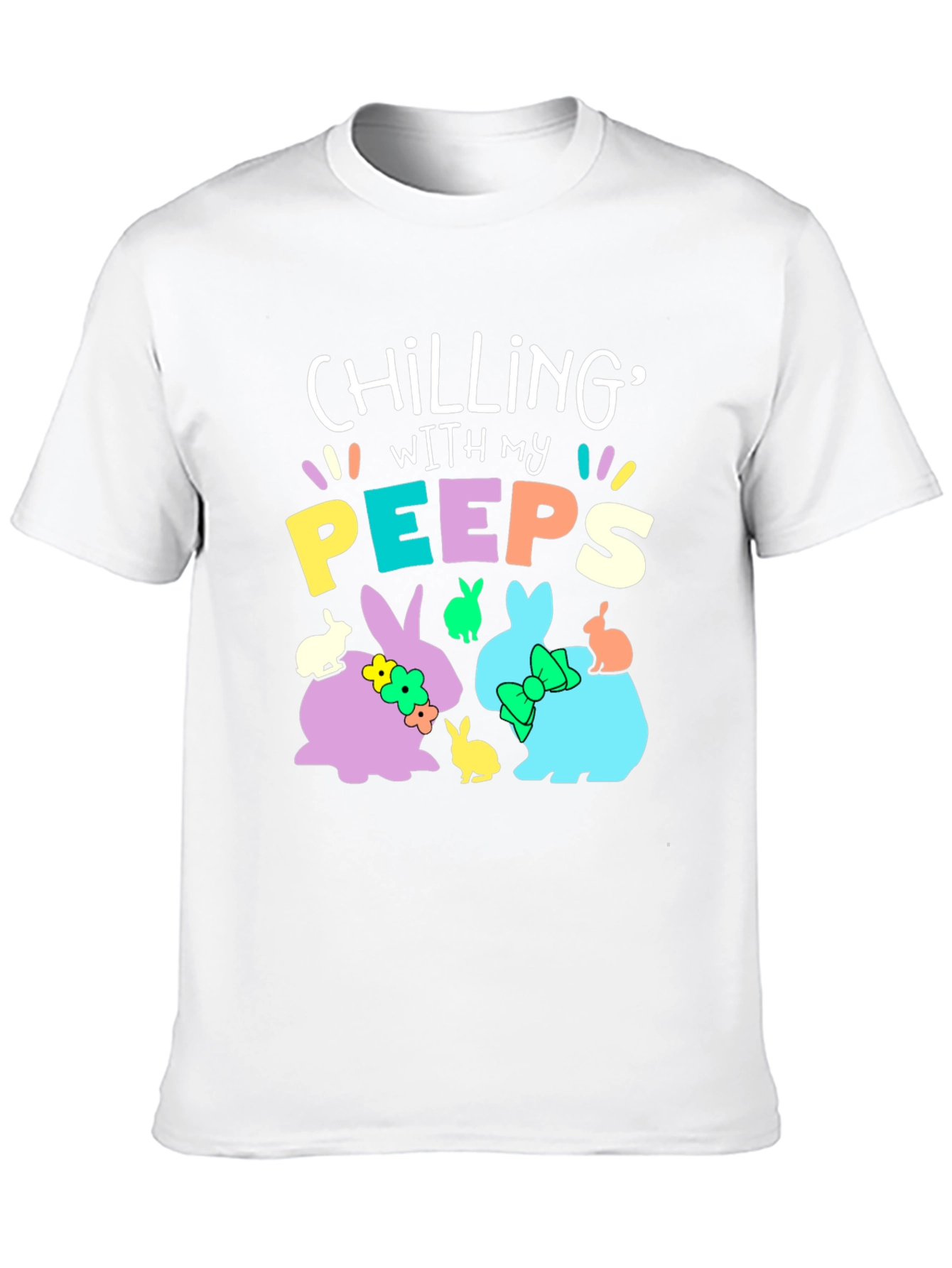 Chilling With My Peeps Easter T-Shirt