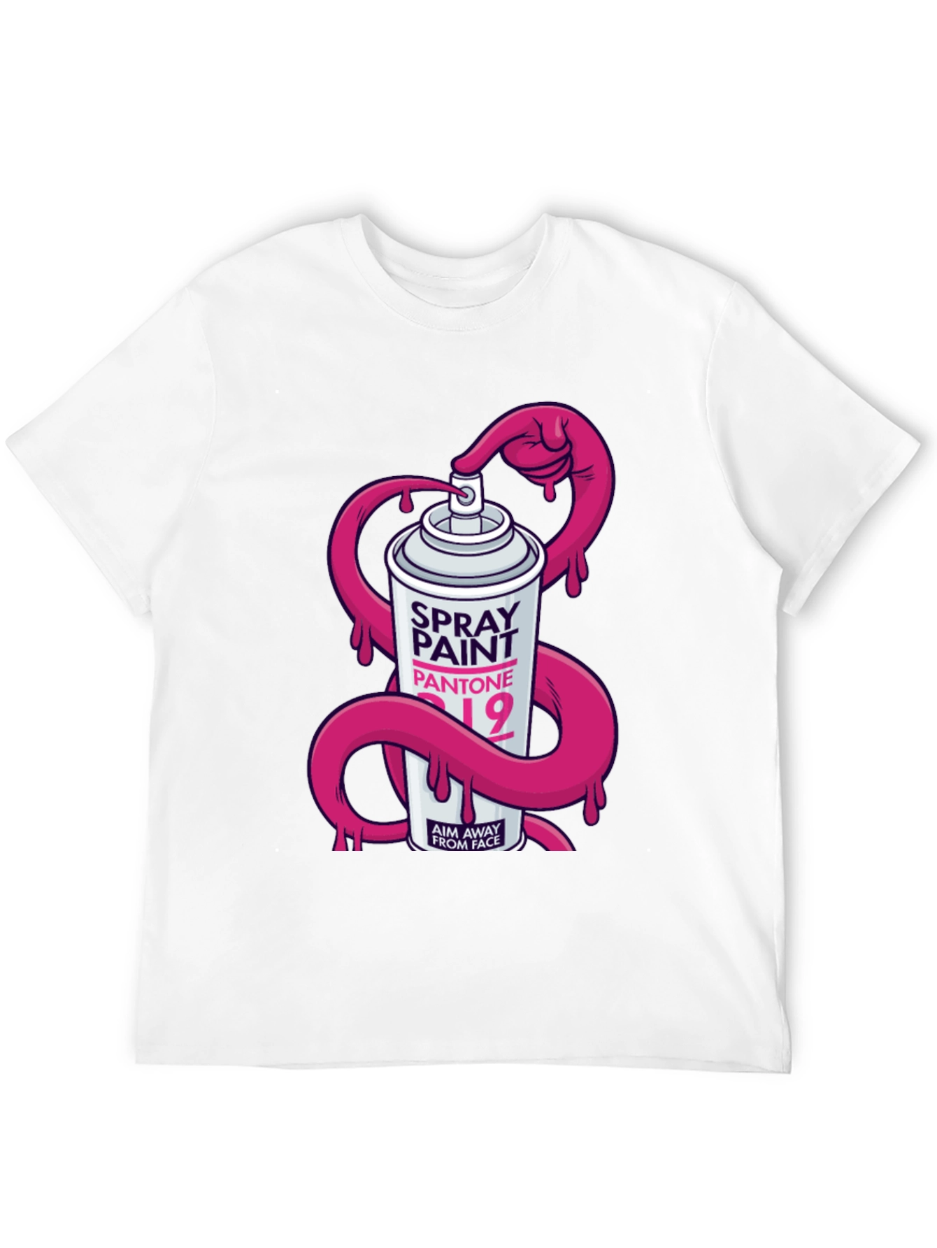 Spray Paint Pantone 12 Graphic Tee