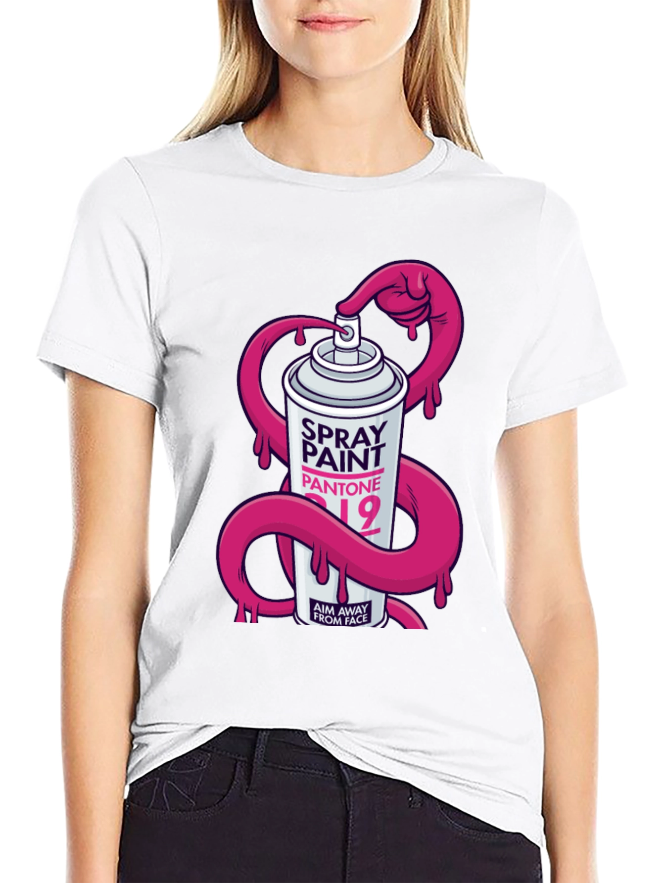 Spray Paint Pantone 12 Graphic Tee
