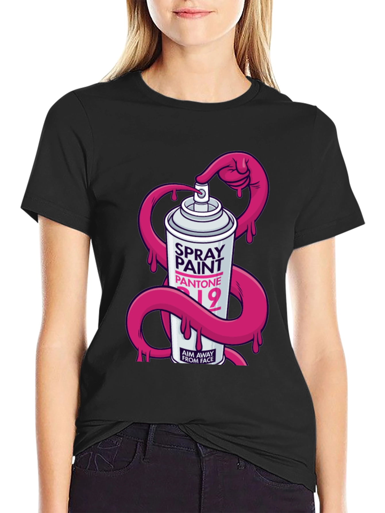 Spray Paint Pantone 12 Graphic Tee