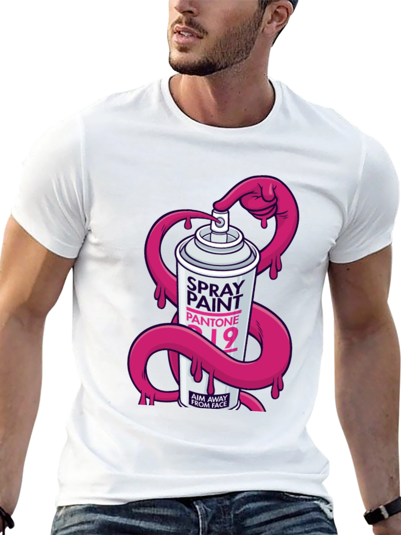 Spray Paint Pantone 12 Graphic Tee