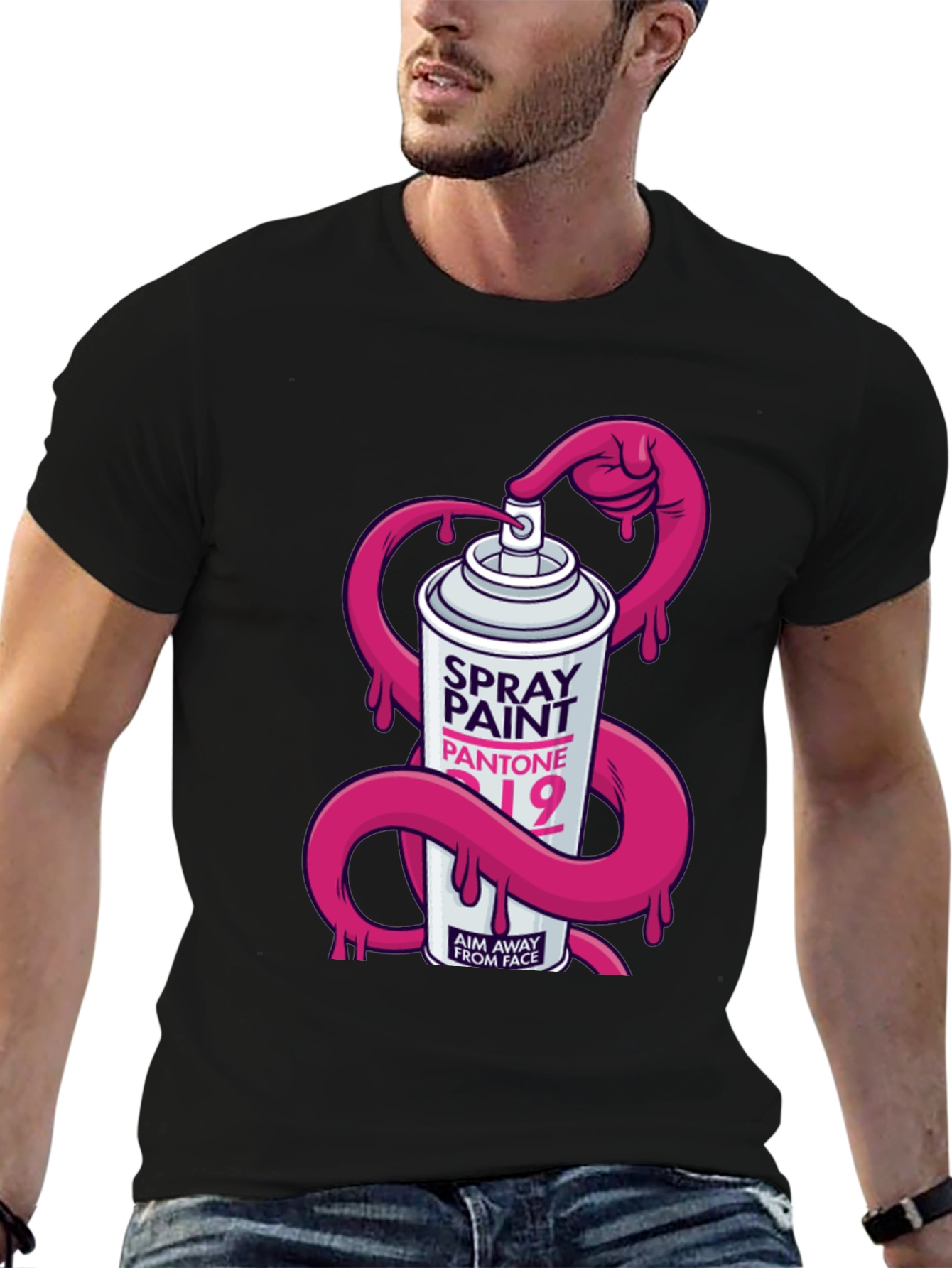 Spray Paint Pantone 12 Graphic Tee