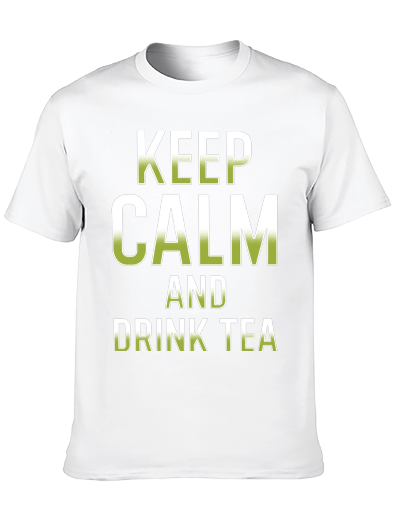 Keep Calm and Drink Tea Black T-Shirt